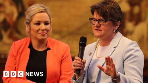 DUP Sinn Féin clash at Conservative conference BBC News