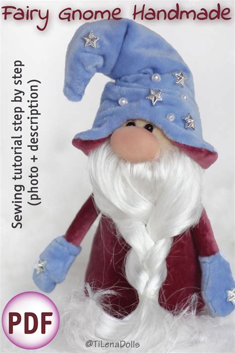 Christmas Gnome Pattern PDF Gnome Tutorial For Sewing Etsy In 2021