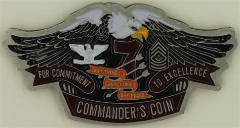 7th Special Forces Airborne Commanders Army Challenge Coin Rolyat