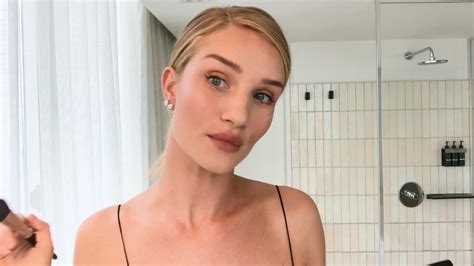 Watch Rosie Huntington Whiteleys Guide To A 5 Minute Supermodel Face