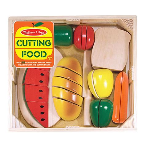 Melissa And Doug Cutting Food Wooden Play Food Shop Nfm