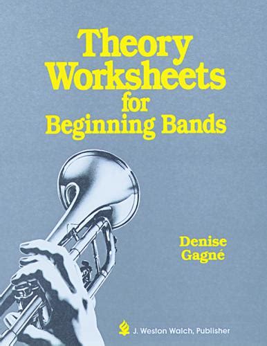 Buy Theory Worksheets For Beginning Bands Music Media Music Books