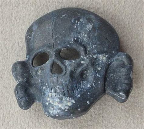 Ss Metal Skull From Assmann Marked Gesgesch
