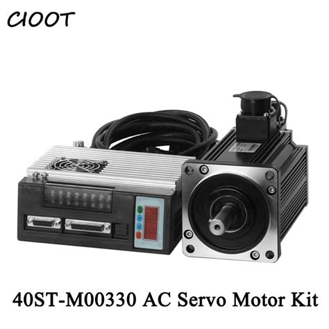 AC Servo Motor Driver System 45oz In 40ST M00330 Single Phase Ac Motor