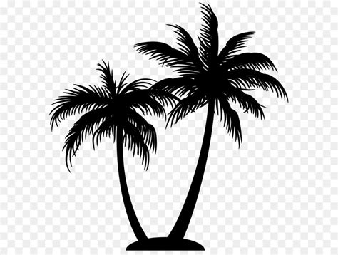 Palm tree silhouette 2 free icon. Free Palm Tree Silhouette Transparent Background, Download ...
