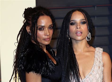 Lisa Bonet And Zoe Kravitz Touching Relationship