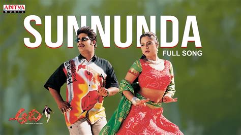 Sunnunda Full Song Ll Aadi Movie Songs Ll Jrntr Keerthi Chawla