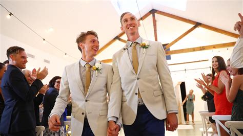 First Same Sex Marriages Held In Australia