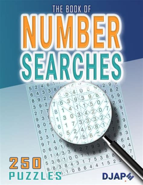 The Book Of Number Searches 250 Puzzles By Djape Paperback Barnes
