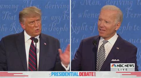 Biden To Trump Debate Interruptions Will You Shut Up Man