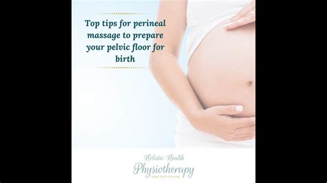 Perineal Massage How To Prepare Your Pelvic Floor For Birth Youtube