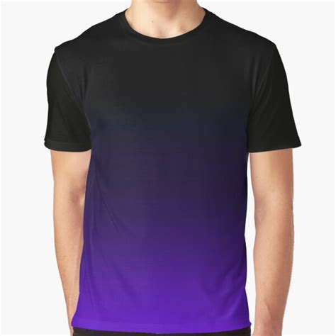 Blackpurple Gradient T Shirt For Sale By Misimichu Redbubble