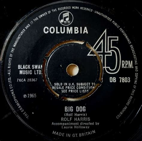 Rolf Harris Big Dogjake The Pig Vinyl World