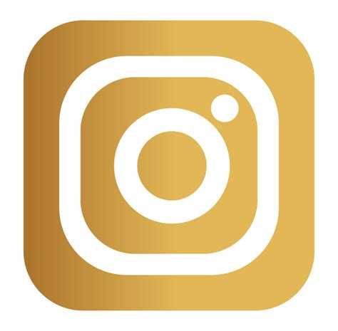 Instagram Gold Icones Redes Sociais Ícones Personalizados Ideias