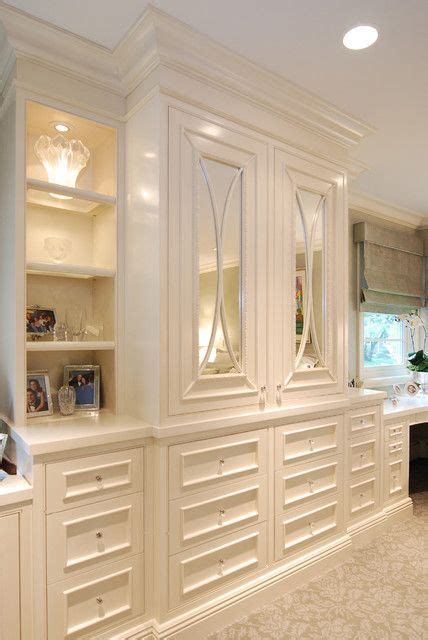 Hang curtains all the way up to the ceiling and let them fall to the ground, or even paint the ceiling and the. Master Suite - traditional - bedroom - new york - AMI ...