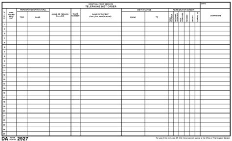 Da Form 2927 Fill Out Sign Online And Download Fillable Pdf