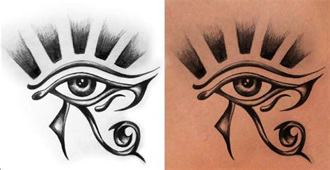 Egyptian Tattoos Eye Of Horus Horus Tattoo Egyptian Tattoo Evil Eye