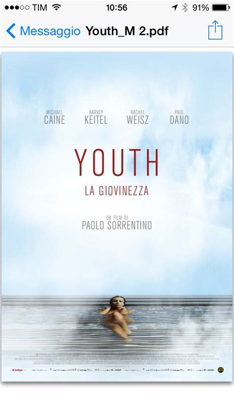 Youth La Giovinezza Paolo Sorrentino Una Delle Proposte Presentate Da Internozero