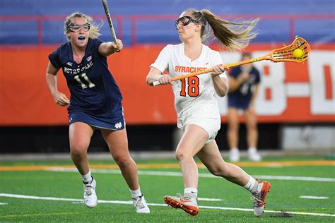 Late Game Comeback Lifts Syracuse Women S Lacrosse Over Virginia