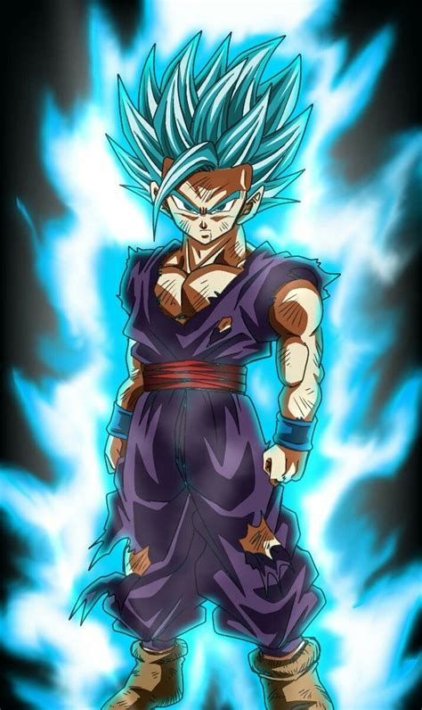 Mystic gohan is about the same level of kefla, which is the fusion of kale and caulifla, being kale able to defeat aniraza and to fight goku ssb and golden. Gohan SSJ Blue | Dragon ball super manga, Anime dragon ...