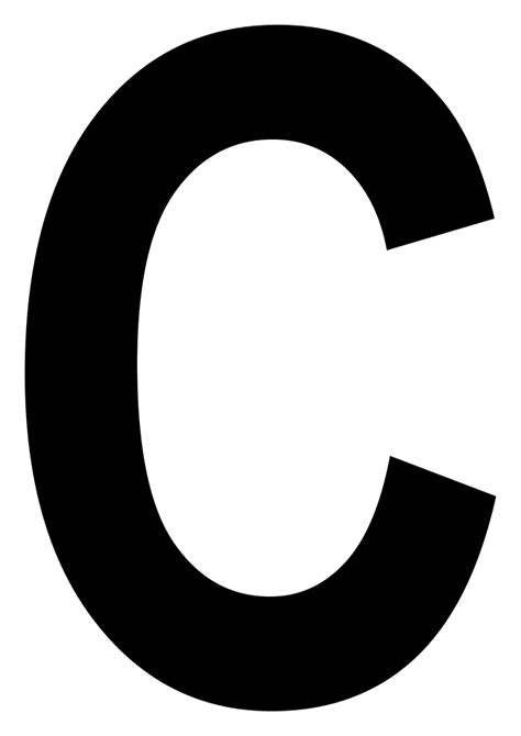 Letter C Icon Transparent Letter C Png Images Vector Freeiconspng My