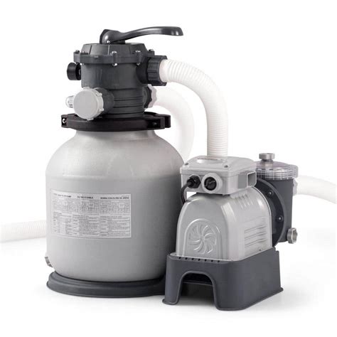 Intex 2100 Gph Krystal Clear Sand Filter Above Ground Swimming Pool