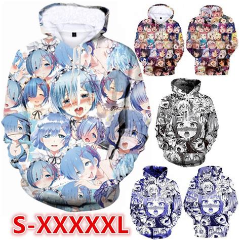 Menandwomen Thin 3d Printed Hoodies Ahegao Hentai Japanese Anime Hoody