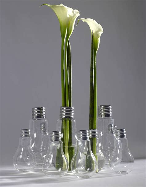 Mini Lightbulb Vase By London Garden Trading