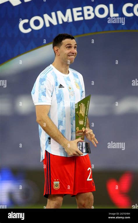 Emiliano Martinez Signed Argentina Photo 2021 Copa America Best