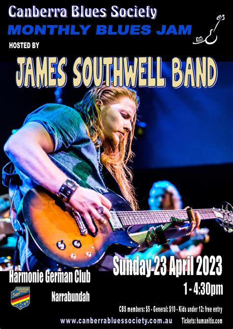 James Southwell Band Hosts Cbs Monthly Blues Jam Harmonie German Club
