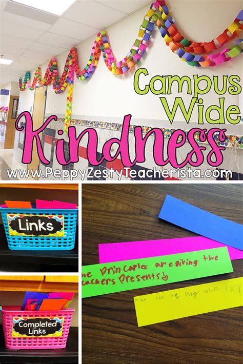 Promoting Campus Wide Kindness Peppy Zesty Teacherista