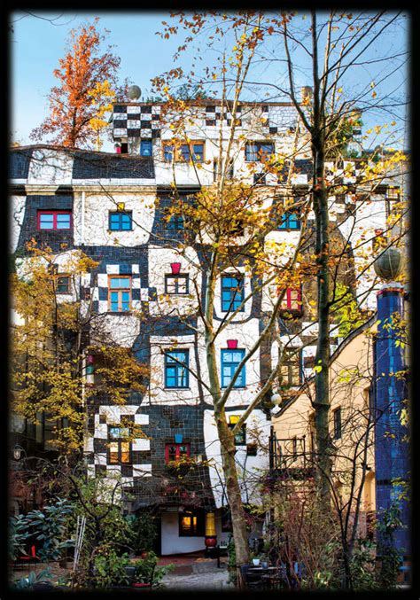 Hier finden sie immobilien vieler immobilienportale und durch die einfache & schnelle immobiliensuche mit intuitiven filtermöglichkeiten ist das ziel traumimmobilie zum greifen nah. Hundertwasser Postkarte KUNST HAUS WIEN vom Wörner Verlag ...