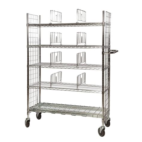 Chrome Wire Trolleys Type 3 Free Delivery Storage N Stuff