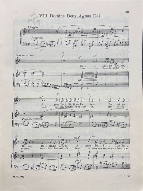 Vivaldi Domine Deus Agnus Dei Pdf