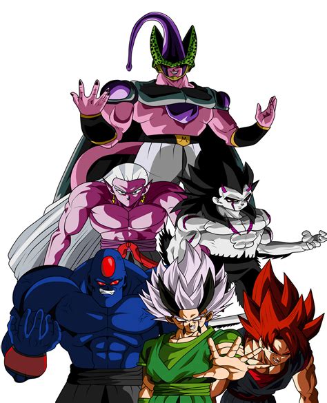 Villains Dragon Ball Af By Chronofz On Deviantart Dragon Ball Super