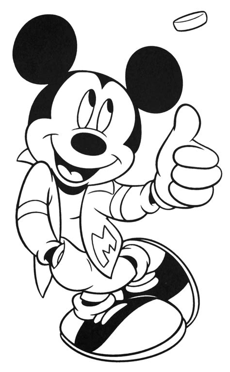 Coloring Pages For Everyone Mickey Mouse