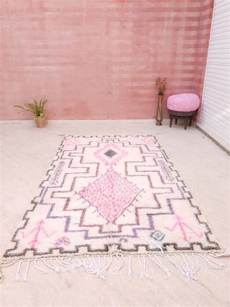 Get inspired with our curated ideas for kids' rugs and find the perfect item for every room in. Gorgeous 5×8 Azilal Rug morrocan rug, Pink Pastels Pattern Authentic High Atlas Rug bedroom rug ...