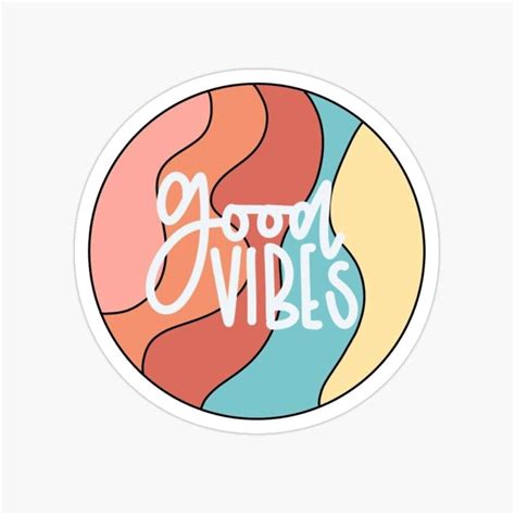 Good Vibes Motivational Quote Sticker By Kylierohm727 In 2021