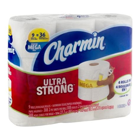Charmin Ultra Strong Mega Rolls Bathroom Tissue Hy Vee Aisles Online