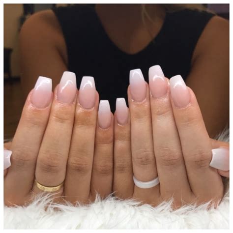 Ombré French Nails Ombre French Nails French Fade Nails French Nails