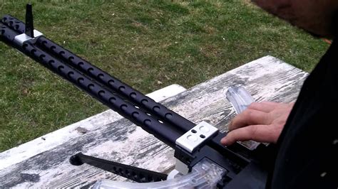Ruger 10 22 Gattling Crank Gun Kit Test Youtube