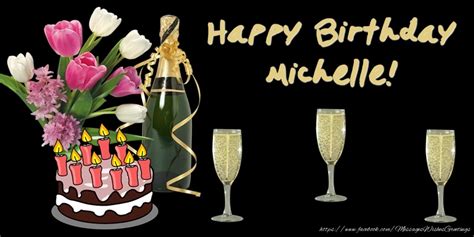 Happy Birthday Michelle Card
