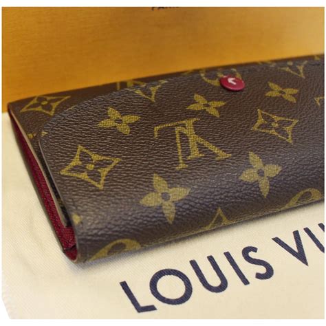 Louis Vuitton Emilie Monogram Canvas Wallet Brown Us