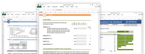 Vertex42 Spreadsheet Tips Workbook 100 Excel Tips And Tricks