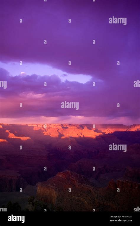 Grand Canyon At Sunset Stock Photo Alamy