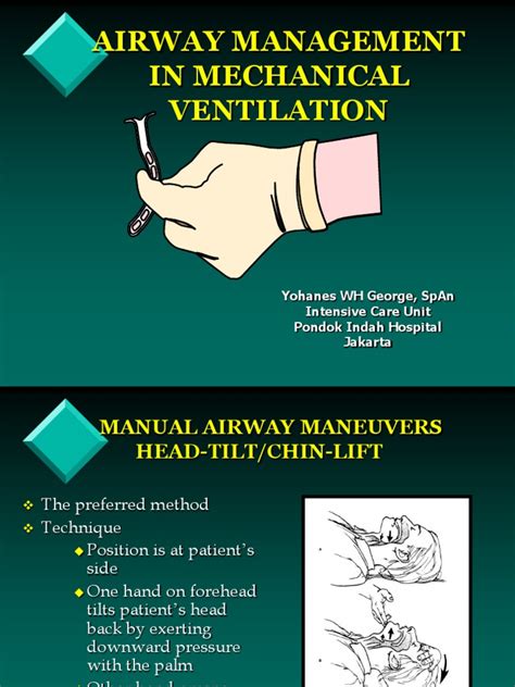 Airway Management In Mechanical Ventilation Pdf Respiration