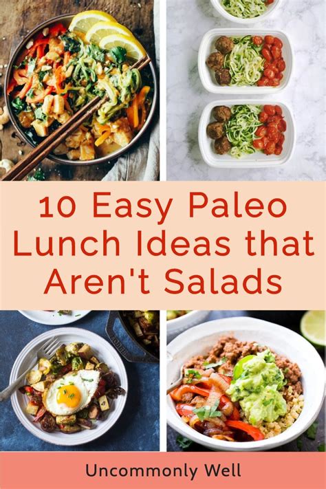 10 Easy Paleo And Whole30 Lunch Ideas That Arent Salads Easy Paleo