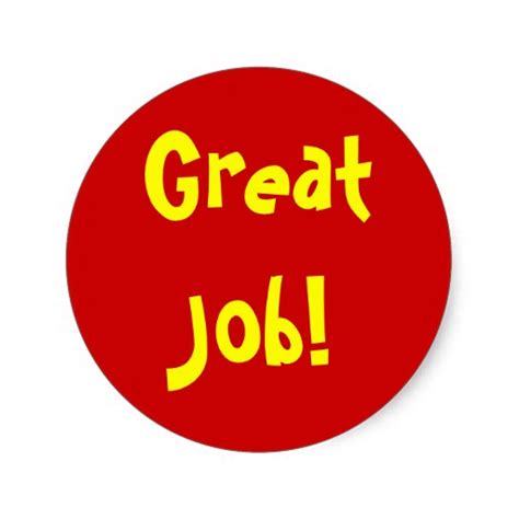 Good Job Sticker Clipart 20 Free Cliparts Download Images On