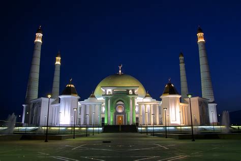 Turkmenbashi Ruhy Mosque Turkmenbashi Ruhy Mosque Or Gypja Flickr