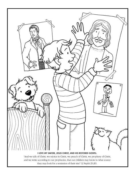 Lds Printable Coloring Pages What Are The Articles Of Faith